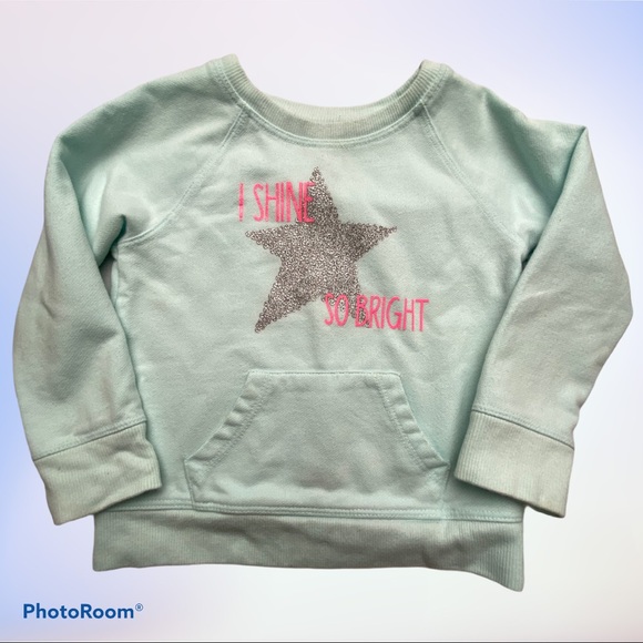 Childrens Place Pale Green Graphic Sweatshirt 2T - Picture 8 of 8